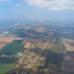 Flugwegposition um 11:37:53: Aufgenommen in der Nähe von Hévízi, Ungarn in 846 Meter